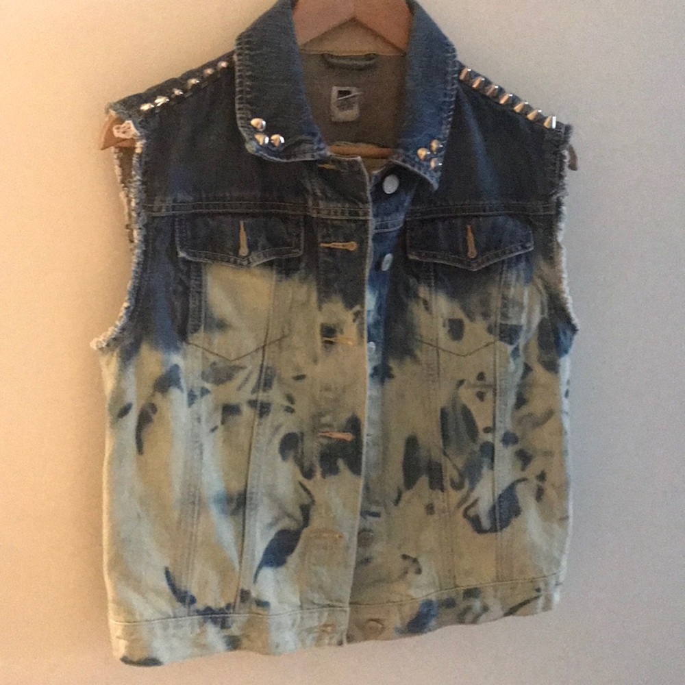 Gap jeans USA destroyed-vest jacket